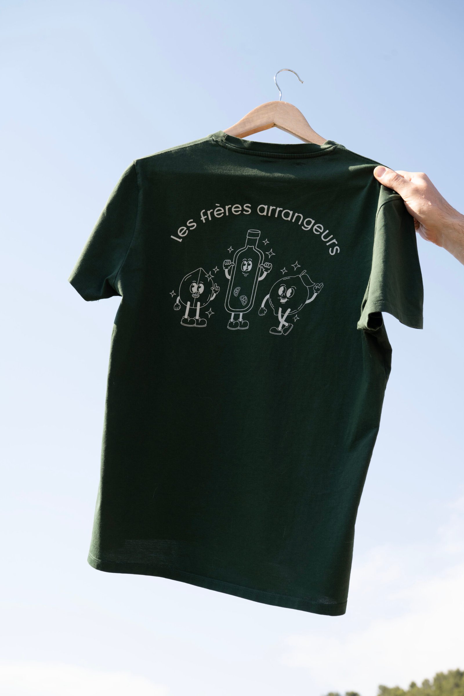 T-shirt Les Frères Arrangeurs – Vert - PRECOMMANDE – Image 3