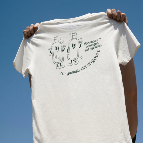 T-shirt Les Frères Arrangeurs – Blanc - PRECOMMANDE