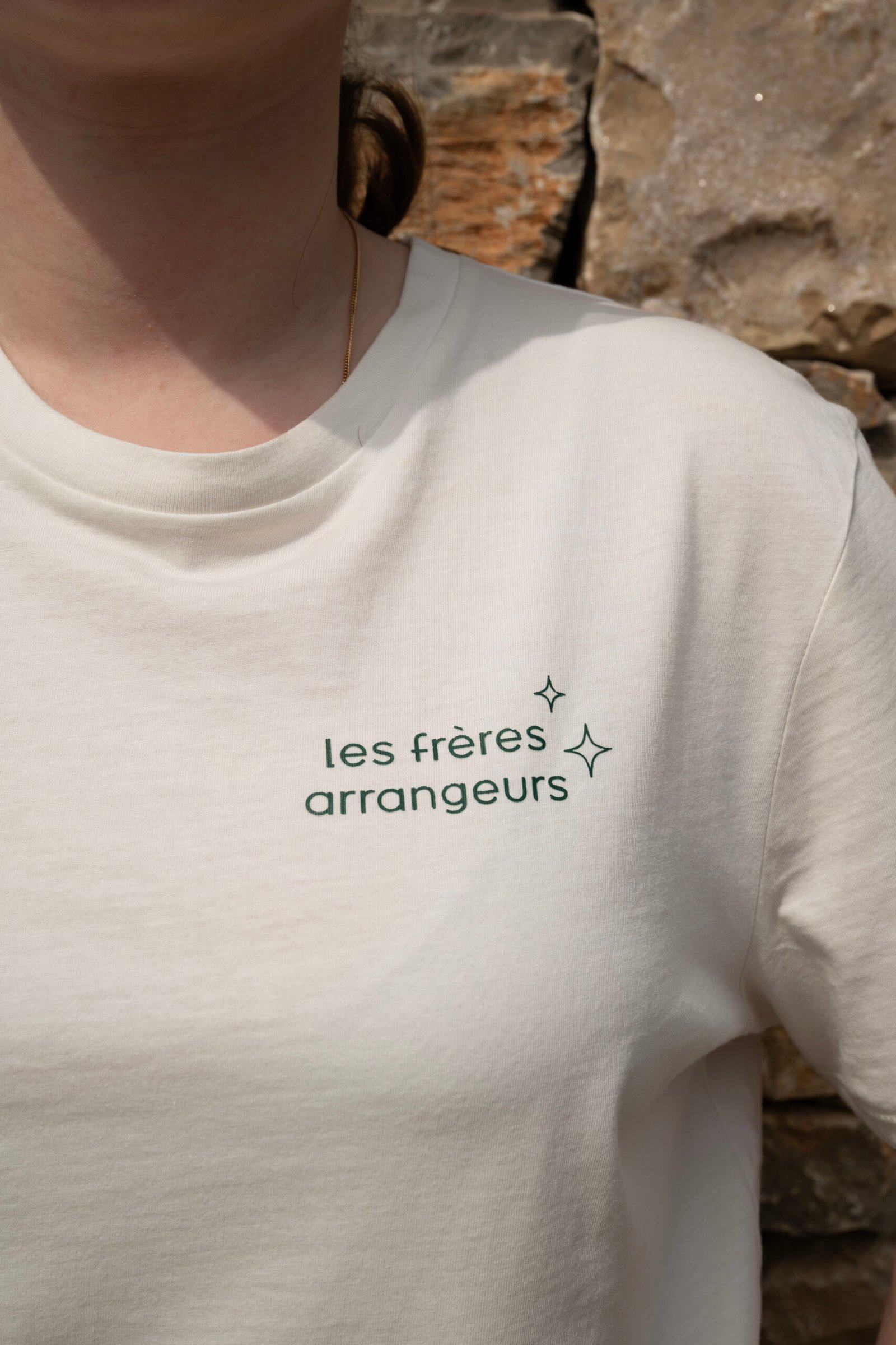 T-shirt Les Frères Arrangeurs – Blanc - PRECOMMANDE – Image 3