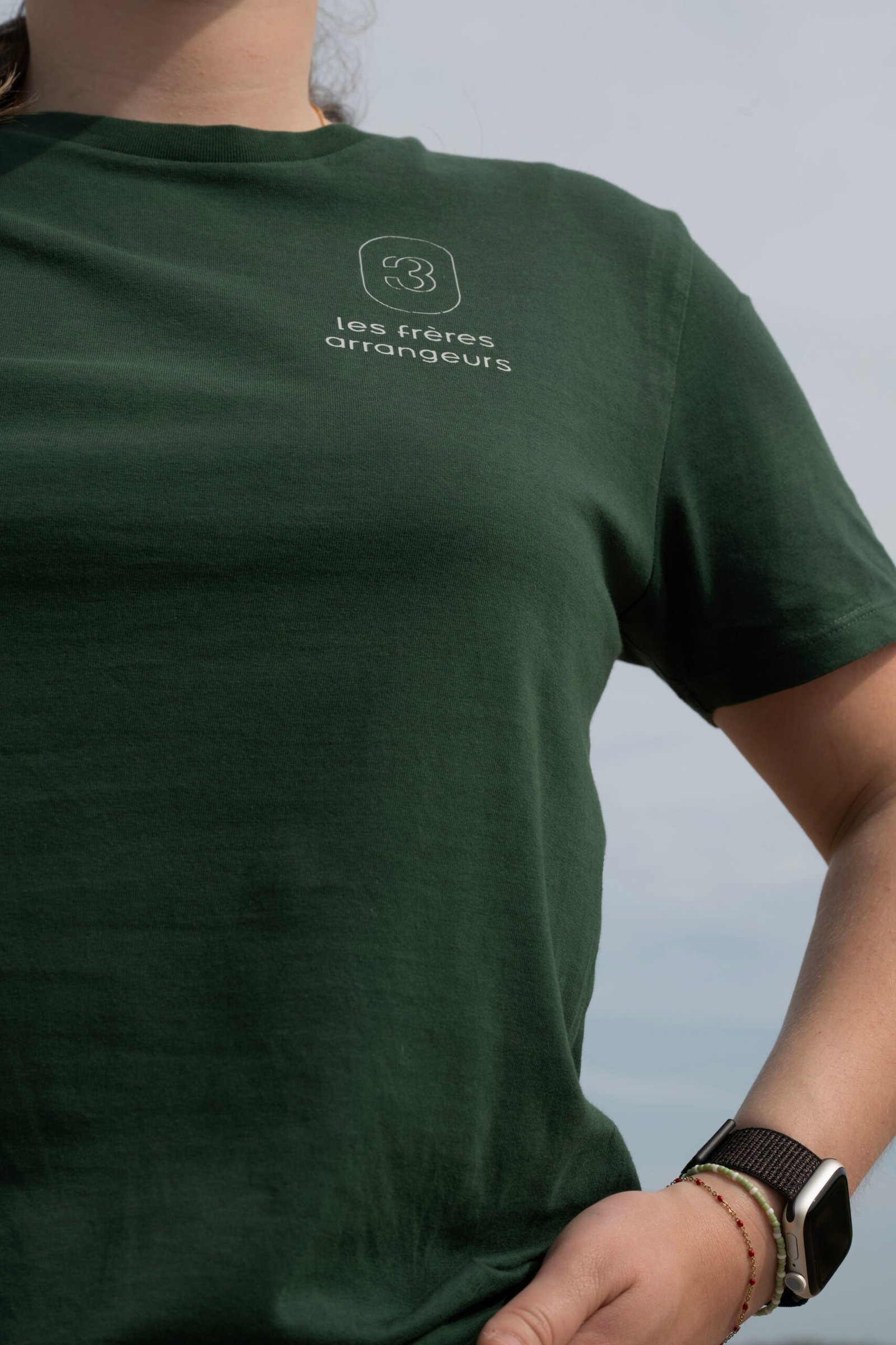 T-shirt Les Frères Arrangeurs – Vert - PRECOMMANDE – Image 2